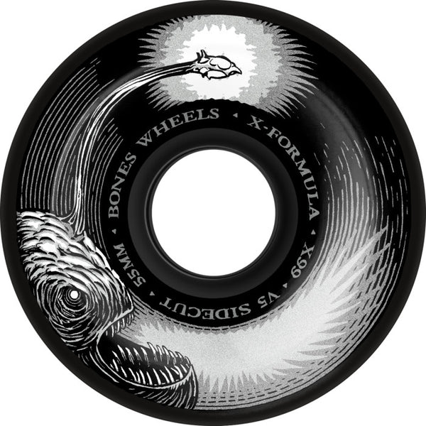BONES WHEELS X-Formula Skateboard Wheels Dark Waters 55mm V5