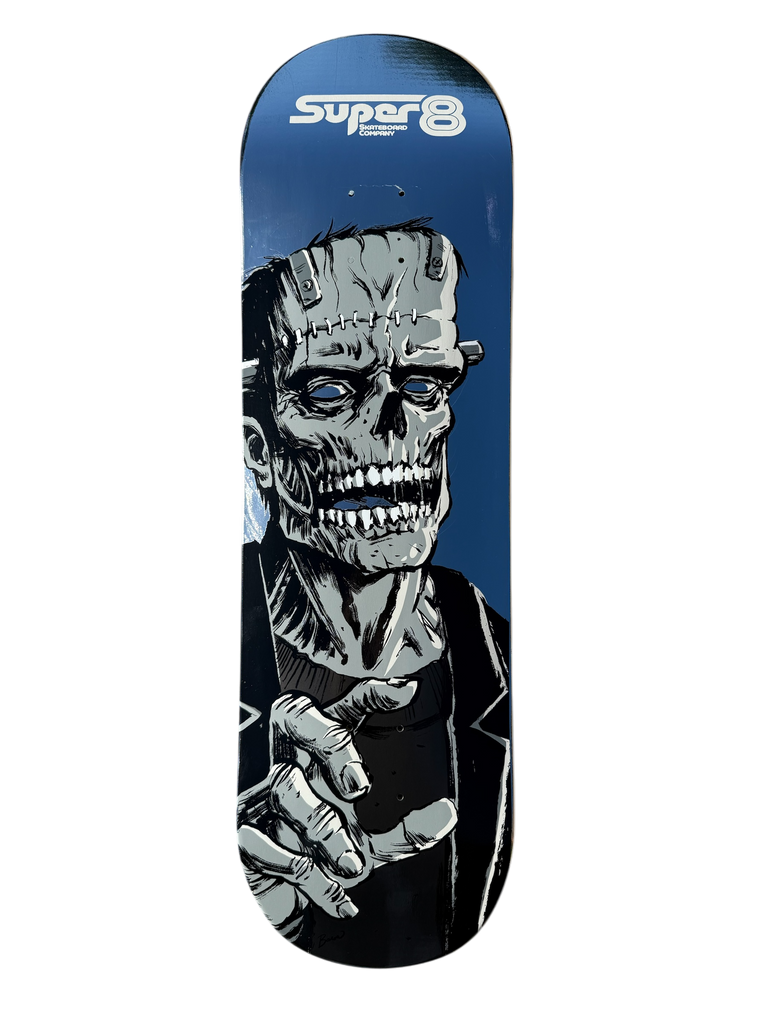 The Adam Chrome Foil Ghost Limited Edition Skateboard Deck